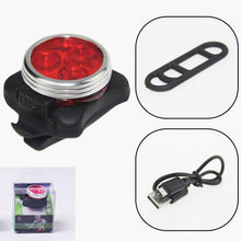 Load image into Gallery viewer, LED Cycling Light - Front &amp; Rear 4 mode (USB Rechargeable)